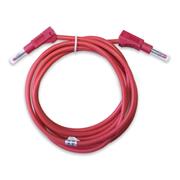 Test Lead: Stackable, Retractable Banana Plugs, 10 AWG, 24"