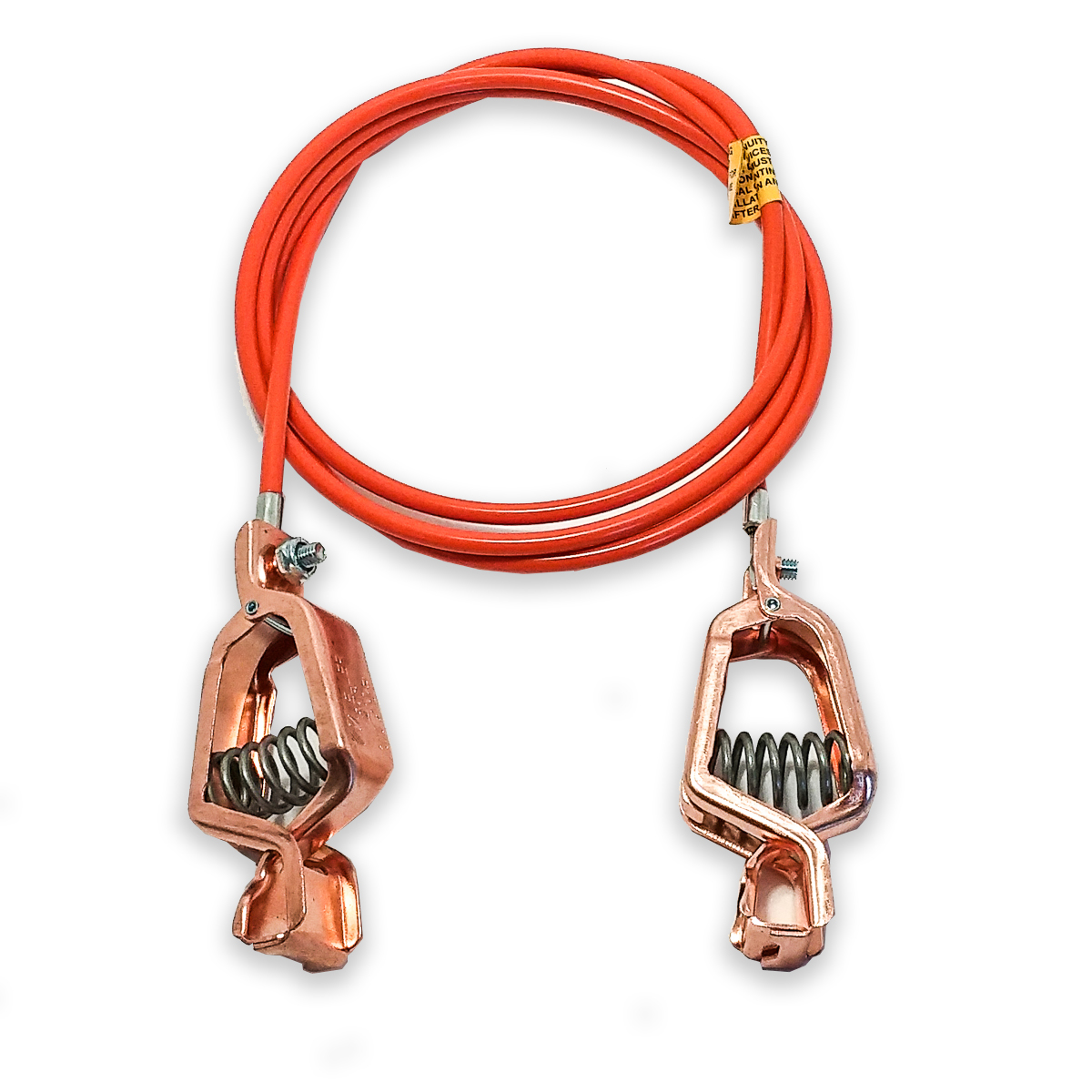 AI000500120 Heavyduty Grounding Cable with Orange Jacket, 120