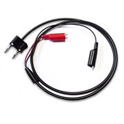 Test Lead: Dual Banana to Alligator Clips, 24"