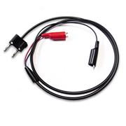 Test Lead: Dual Banana to Alligator Clips, 48"