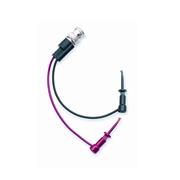 BNC Male Breakout to Micro Plunger, 4"