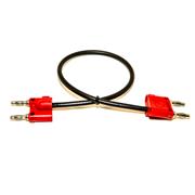 Test Lead: Dual Stackable Banana Plugs Each End, 24"