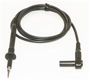 UL® Listed, Threaded Test Probe to Banana, Silicone