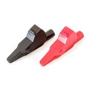Kit: Red/Black BU-651, Fully Insulated Alligator Clips