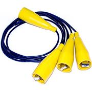 Shorting Cable, 4 legs, 8 AWG, 4 ft, BU-11APN