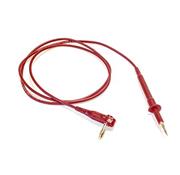 Test Lead- Threaded Probe to unshrouded Right angle Banana Plug