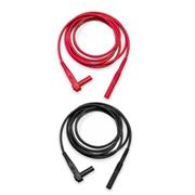 Kit: Red/Black Test Lead, Straight Banana to Right-angle Banana, 48"