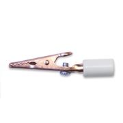 Copper Alligator Clip with Acetate Handle, Screw