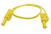 Test Lead, Shrouded & Stackable 4MM Banana Plugs, 14 AWG, 32 AMPS