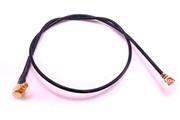 RF Coaxial Connector & Cable Assembly, U.FL to MMCX, 9.84"