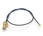 RF Coaxial Connector & Cable Assembly, U.FL to SMA, 9.84"