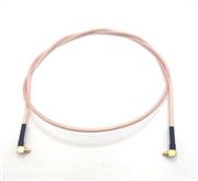 RF Coaxial Connector & Cable Assembly, MMCX, RG-316. 24"