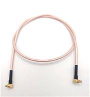 RF Coaxial Connector & Cable Assembly, MMCX, RG-316. 18"