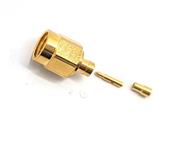 SMA Connector Plug, Straight, 50 OHMS, Crimped