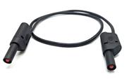 Test Lead, Shrouded & Stackable 4MM Banana Plugs, 14 AWG, 32 AMPS