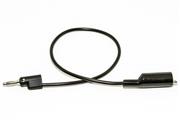 Test Lead: Stackable 4mm Banana Plug to BU-60