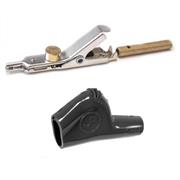 Large Telecom Clip, Bed of Nails with Spike, 8-32 Thread, Insulator