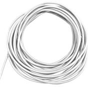 Silicone, 10 AWG, "Coolflex 45" Wire, White, 25'
