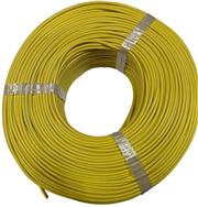 Silicone, 10 AWG, "Coolflex 45" Wire, Yellow (per foot)