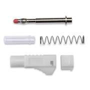 Retractable, Stackable Banana Plug, 10-12AWG