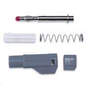 Retractable, Stackable Banana Plug, 14-18AWG